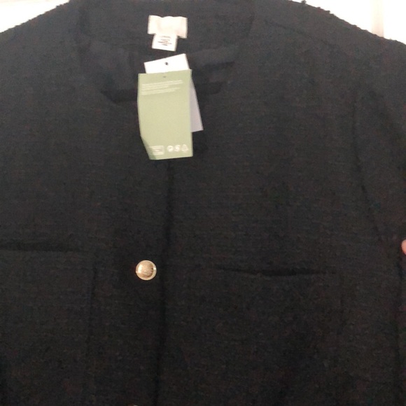 NWT H&M Tweed jacket blazer sz 3x - Picture 2 of 3